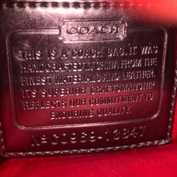 Coach Poppy Lurex Spotlight Tote Bag - Picture 2 of 4